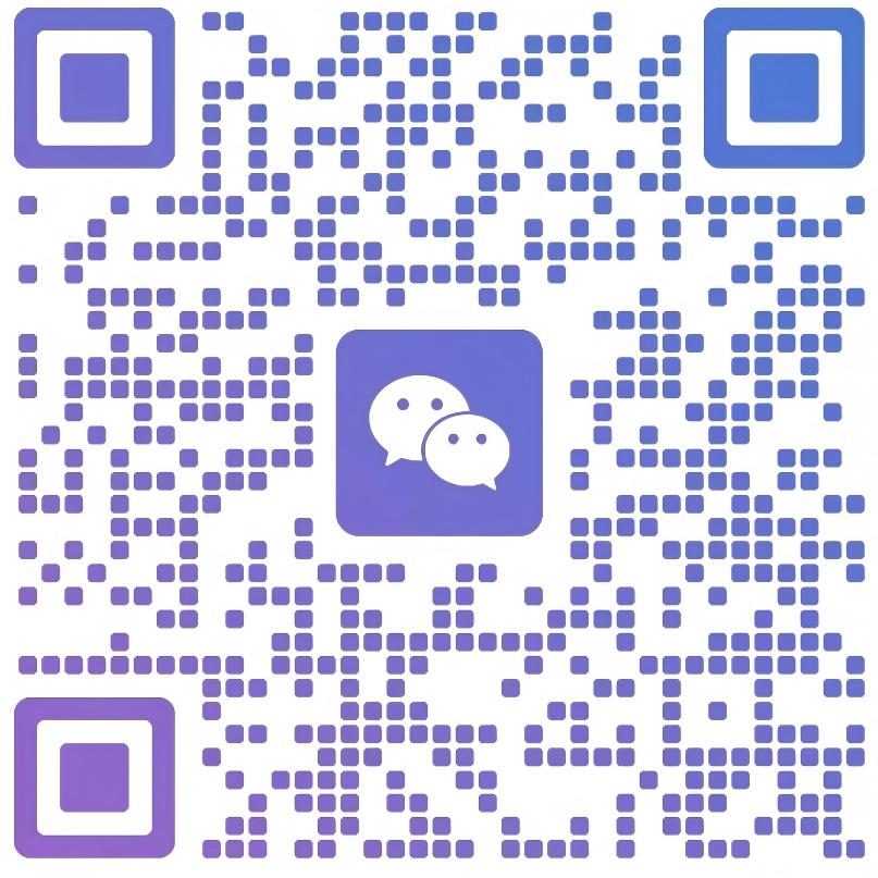 微信二维码，长按保存后打开微信识别添加好友